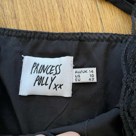 Princess Polly Black Lace Top - Picture 8 of 8